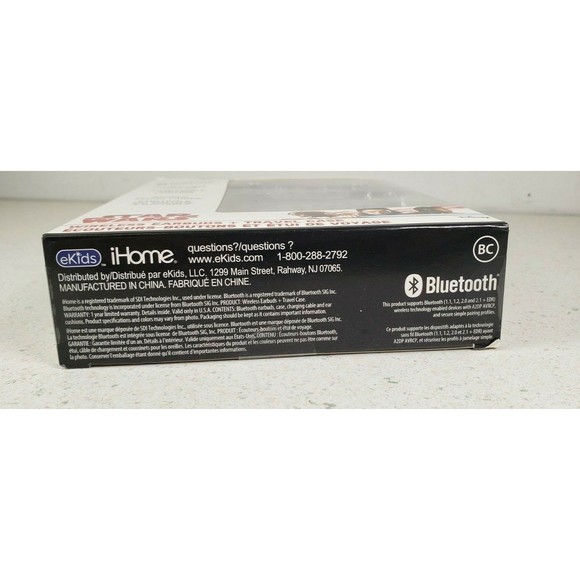 Star Wars LiB20FXv8 Bluetooth Earbuds Mic Remote Travel Case Black New Sealed - Picture 9 of 10